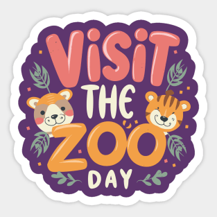 Visit the Zoo Day – December Sticker